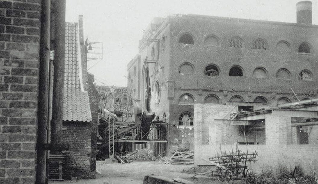 1944 - Renescure après les bombardements